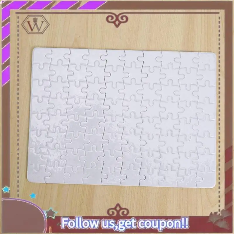 أحدث التسامي لغز فارغ 30 قطعة/الوحدة لتقوم بها بنفسك الحرفية A5 بازل قطع لنقل الحبر التسامي