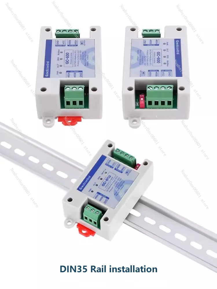 DLT645 To Modbus Protocol Converter Dlt Protocol Centralized Meter Reading Device Multi-Meter To Modbus Protocol Module