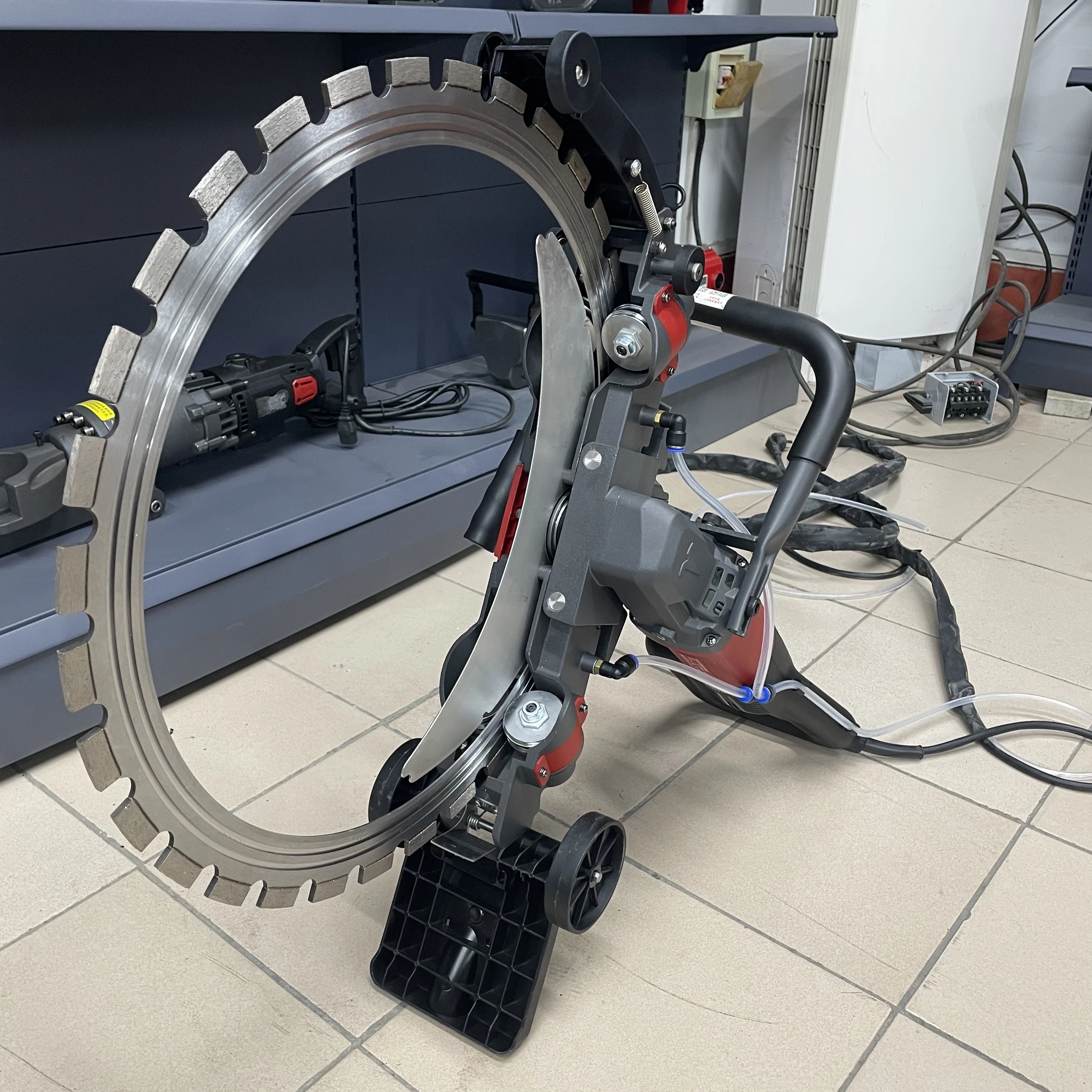 8800W 410mm Brushless High Power Concrete Granite Marble Cutting Machine Wall Concrete Sawing Cutter Stone Cutting Machines