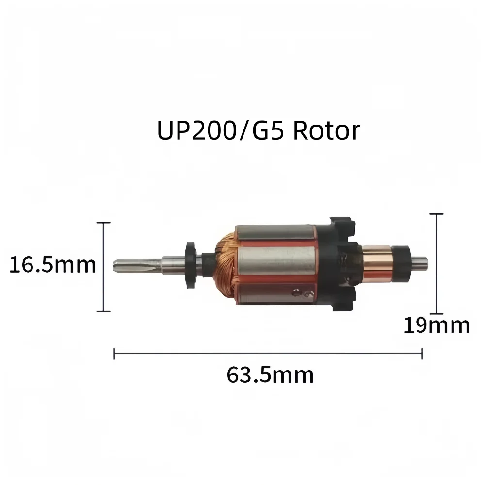 UP200 محرك صغري الدوار ل 35000 دورة في الدقيقة G5 UP200 الكهربائية مسمار الحفر مقبض آلة أظافر ملحقات ملف الأظافر أدوات