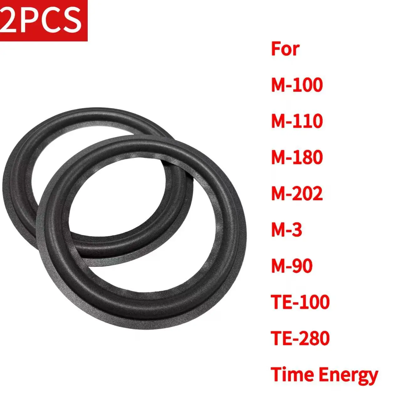Speaker Parts Foam Edge Folding Ring Subwoofer For EPI (Epicure) M-100 M-110 M-180 M-202 M-3 M-90 TE-100 TE-280 Time Energy