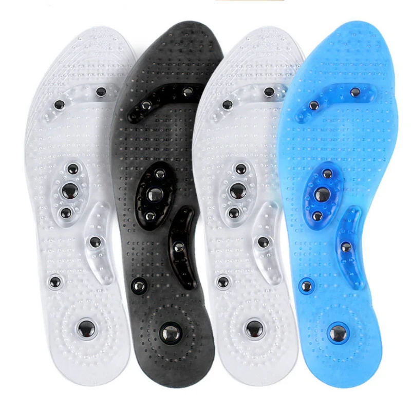 Magnetic Therapy Massage Insoles For Shoes Foot Acupressure Enhanced Magnetic Insole Point Therapy Feet Body Detox Pad Women Men