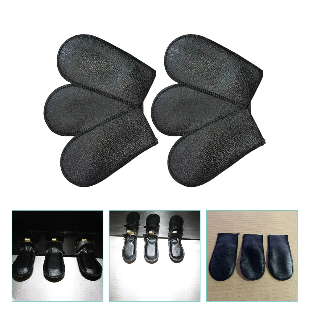 

6Pcs Piano Pedal Protective Covers Durable Foot Pad Sleeves Long Lasting Protection for Piano Parts Pedal Covers
