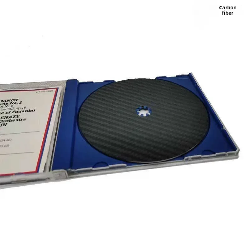 وسادة ضبط الأقراص المضغوطة من ألياف الكربون HIFI، آلة ضغط القرص، مشغل أقراص مضغوطة للحمى، ضبط مدينة الفراشة، تحسين صوت الأسنان