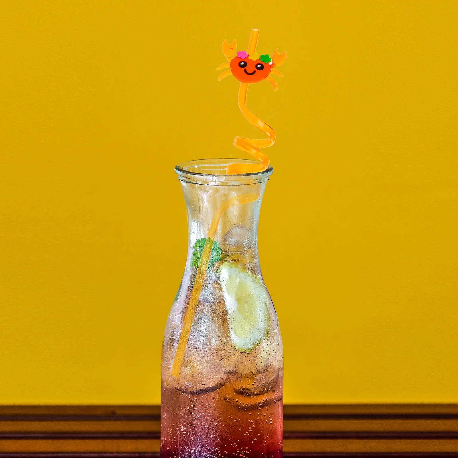 

24pcs Cartoon Beverage Party Festival Drinking Milk Tea Straws Plastic Novel Design Decoration For Home Restaurant Campus