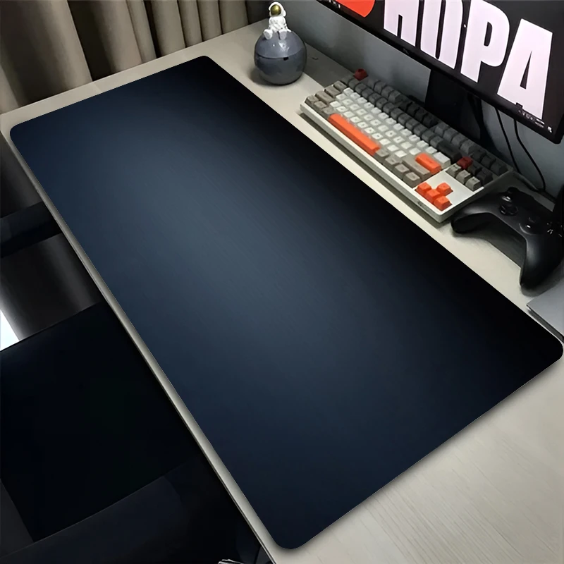 Large E-sports Mouse Pad Gamer Desk Mat white Computer Keyboard Pad Black Gaming Accessories Popular Gray Mousepad Desktop Decor