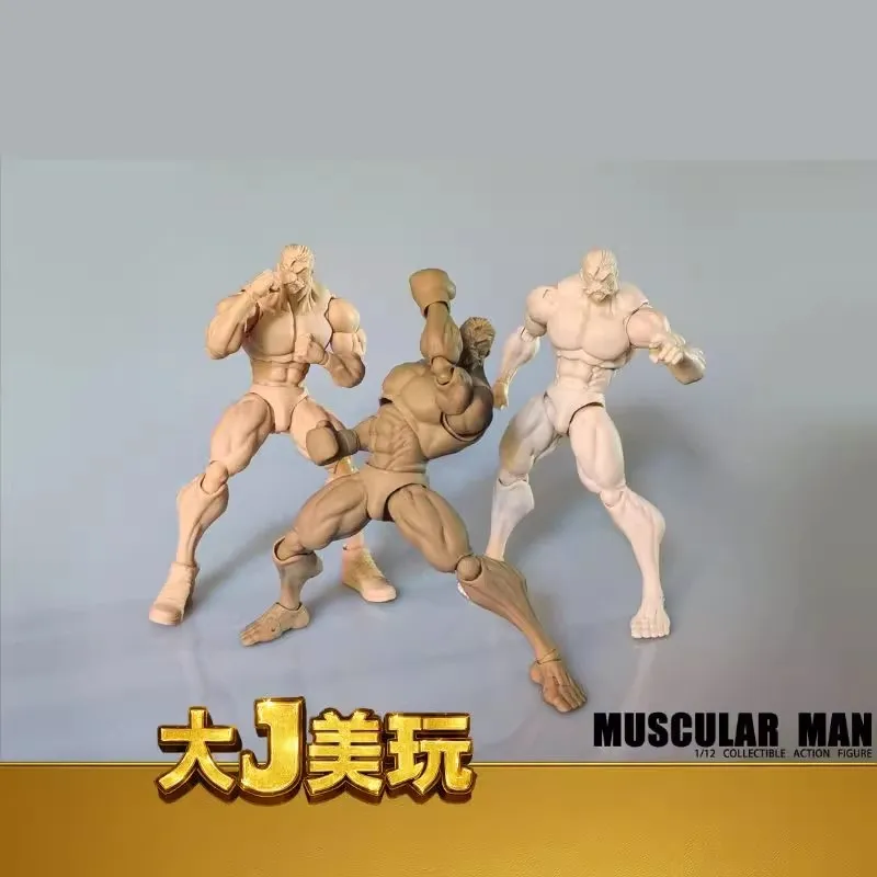 【 In Stock 】 Official Genuine Ktoys Kt01 1/12 Strong Muscle Male Nude Mobile Doll Fashion Trendy Play Ornament Handmade
