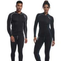 CRSC-traje de neopreno para hombre y mujer, chaqueta de neopreno de 1,5 MM/3MM, traje de buceo, Surf, esnórquel, pesca submarina, Kitesurf