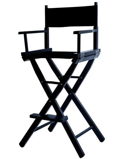 Solid Wood Director Chair Folding Outdoor Leisure Canvas Chair bar Makeup Office Fishing Beach Chair