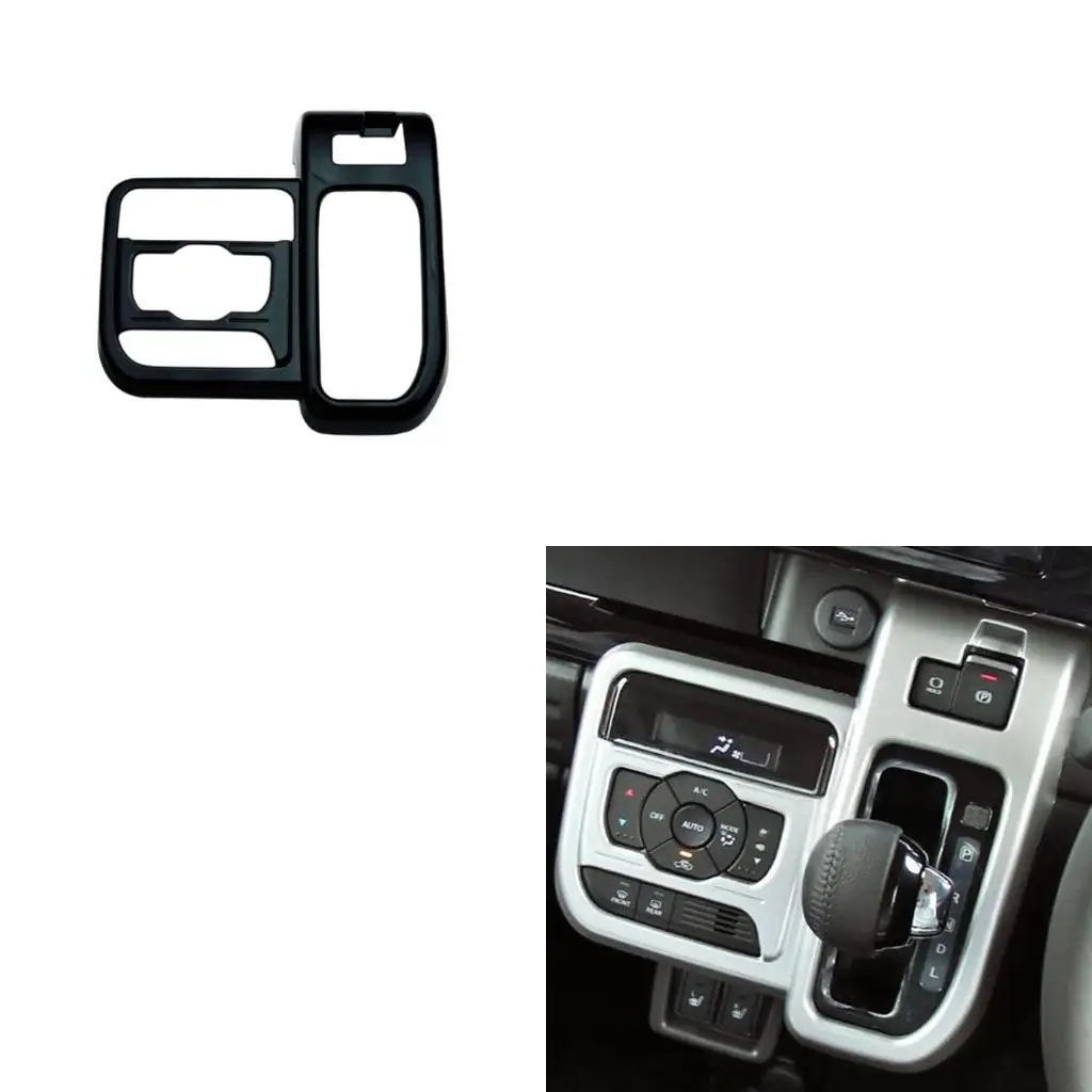   Improve Your Car Interior With Permanent ABS Gear Change Panel Cover For 2024 Spacia Models Easy Installation