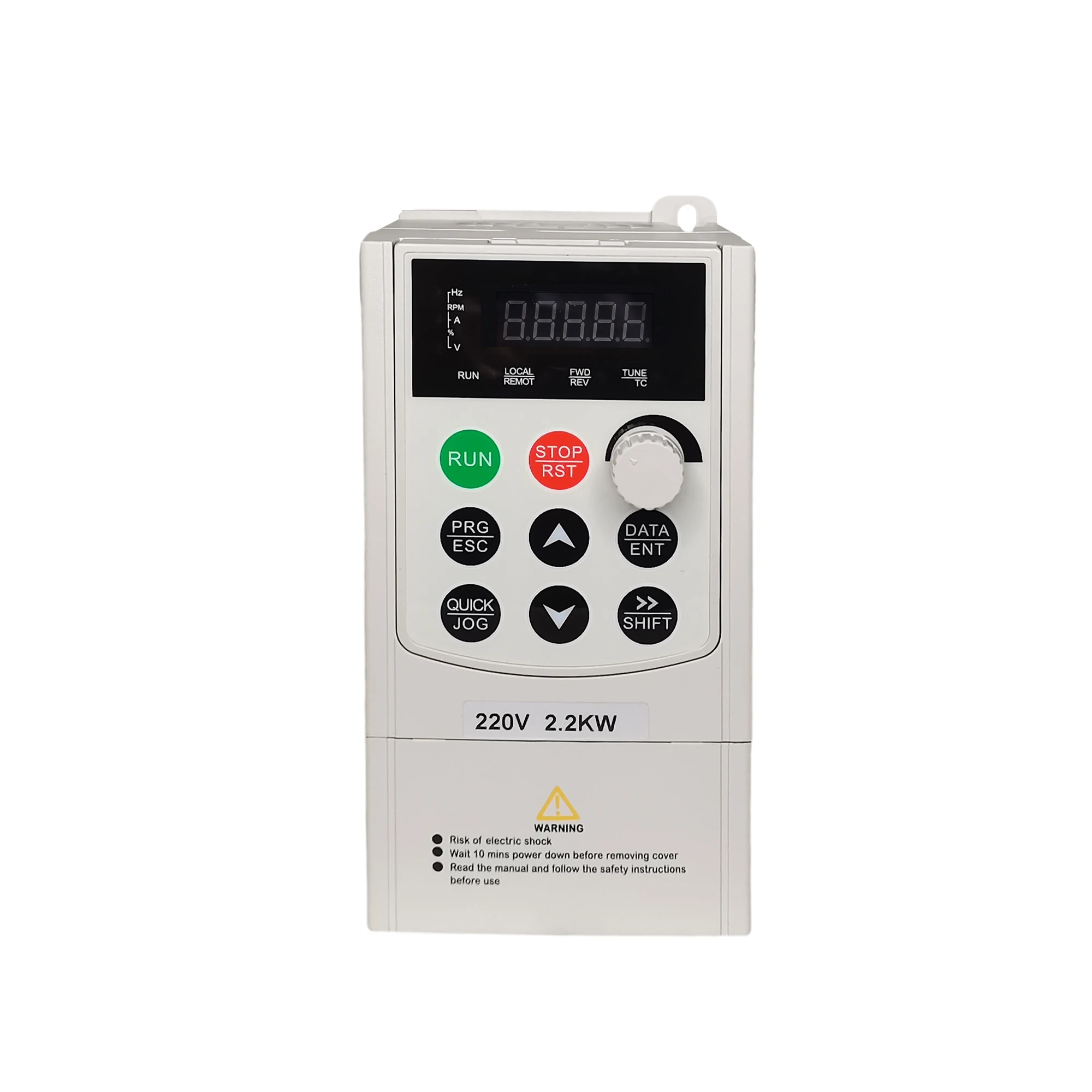 Safesav 2.2kW Mini VFD Converter Industrial Control Vector Speed Controller IP20 Protective Class VFD for 220V Three Phase Motor