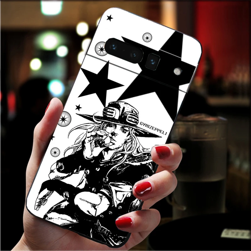 

Phone Case For Google Pixel 10 9 Pro XL 9A 8 7 6 Pro Pixel 8A 7A 6A Pixel 8 7 6 5 Jojo gyro zeppeli Anime