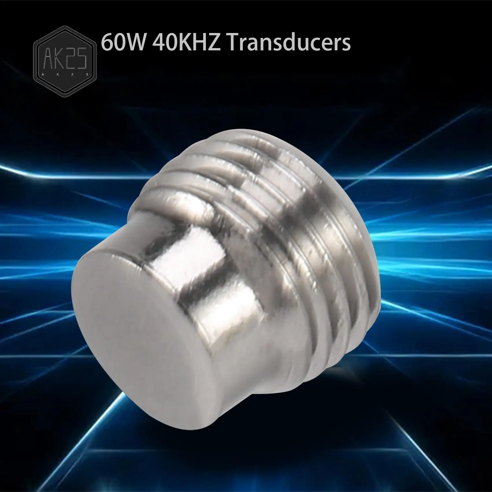 

AK25-60W 40 кГц Высокая эффективность преобразования Ультразвуковой пьезоэлектрический преобразователь Очиститель Высокопроизводительные акустические компоненты