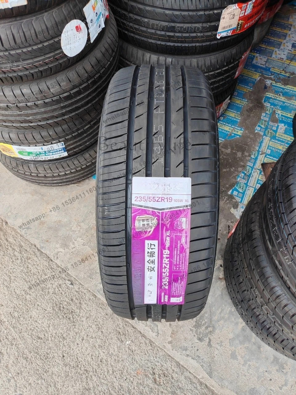 LJY Factory Direct New Tire 235/55R19 105W Q5 235/55ZR19