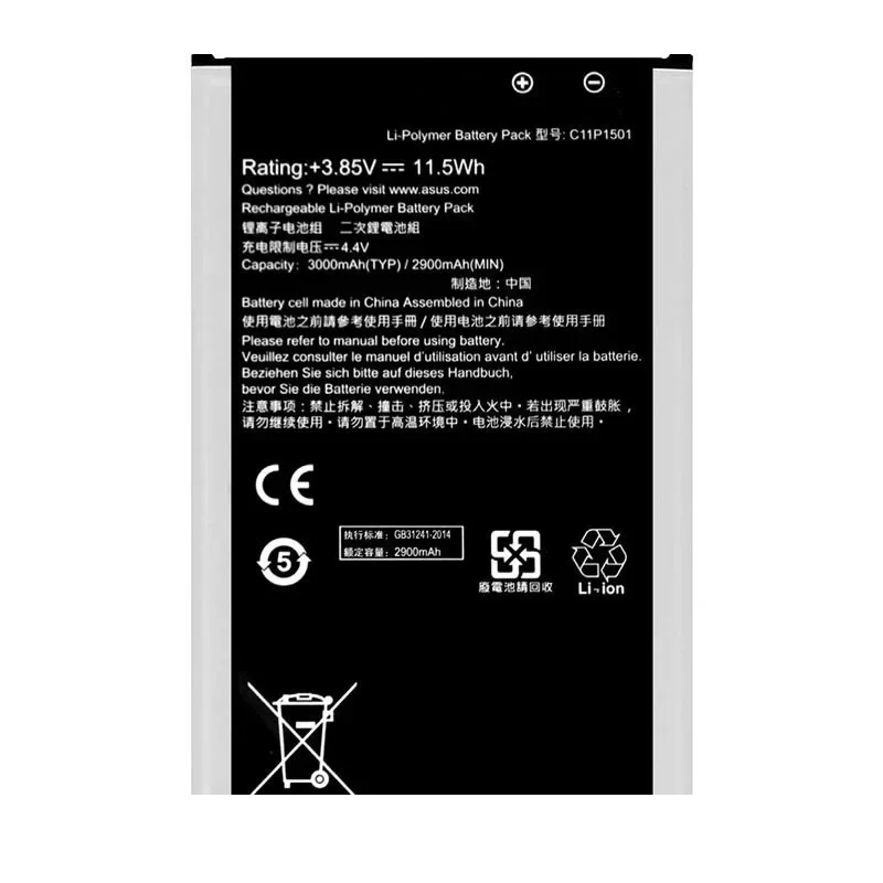 C11P1501 Battery for ASUS ZenFone 2 Laser ZE600KL 5.5\