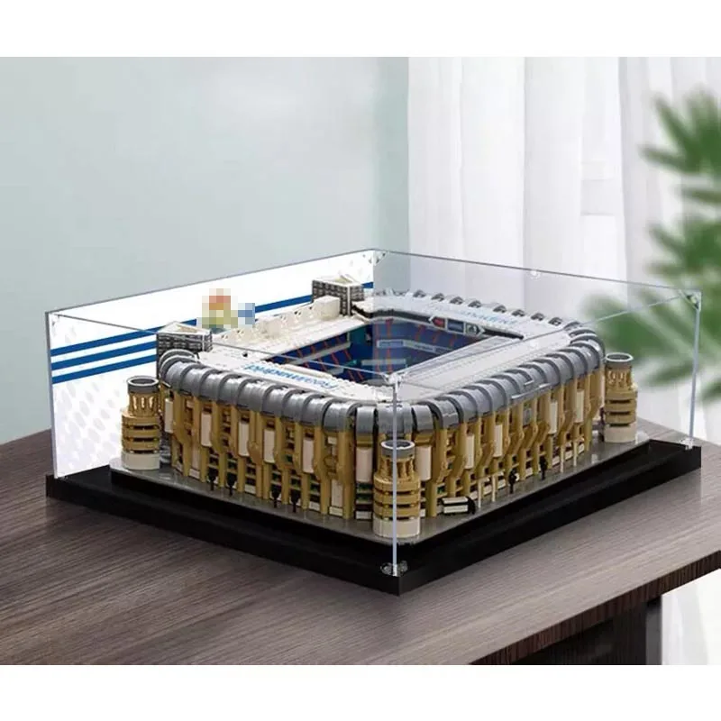 High quality Acrylic display case Toy box for LEGO10299 Madrid Santiago Bernabéu (Fast shipping)