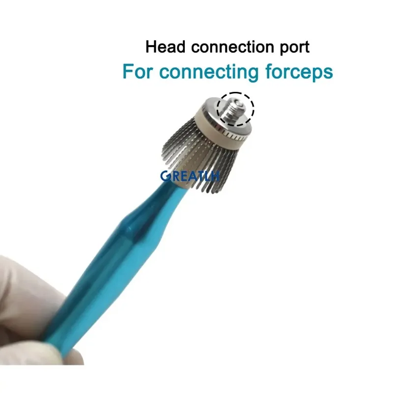 Titanium Vitreoretinal Forceps, Ophthalmic Retinal Capsulorhexis Forceps with Handle
