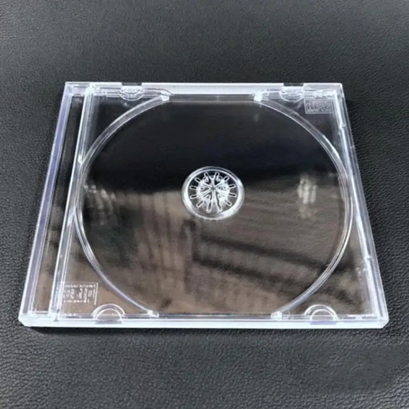 B03F 5pcs 12cm Protective PP Disc Storage Case For 2 CDs DVDs Lightweight