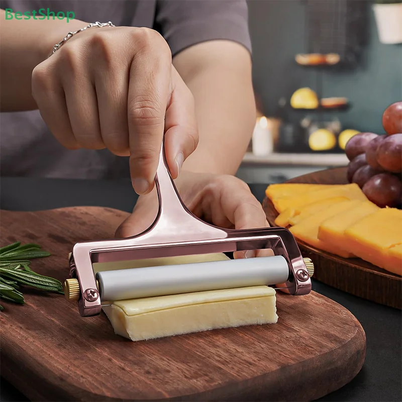 

〔Victoria〕Stainless Steel manual Cheese Slicer with A Set of 2 Spare Wires