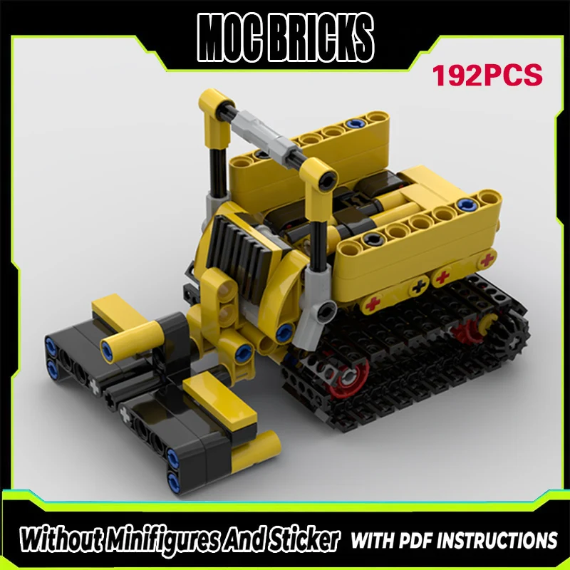 

Конструктор City Car Model MOC: Классический мини-асфальтоукладчик. Модульная технология. Подарки. Набор для сборки. Детские игрушки.