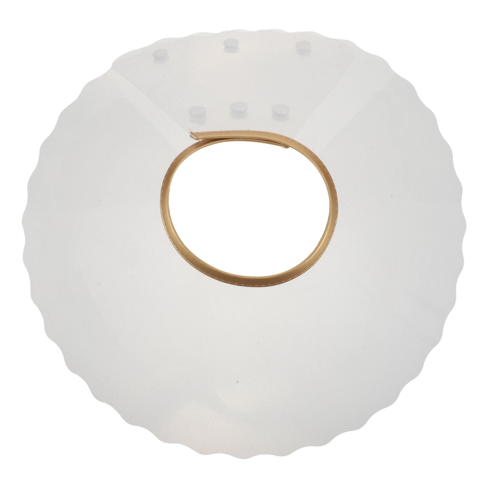 Cat Elizabethan Collar Adjustable Transparent Protective Pet Recovery Cone Collar Anti-Licking Bit Injury Postoperative Medical