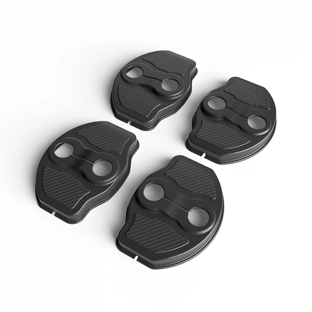 

4PCS Door Lock Cover Door Entry Guard for Tesla Model Y Juniper 2025 2026 Model 3 Highland 2024 2025 Car Door Strike Cover