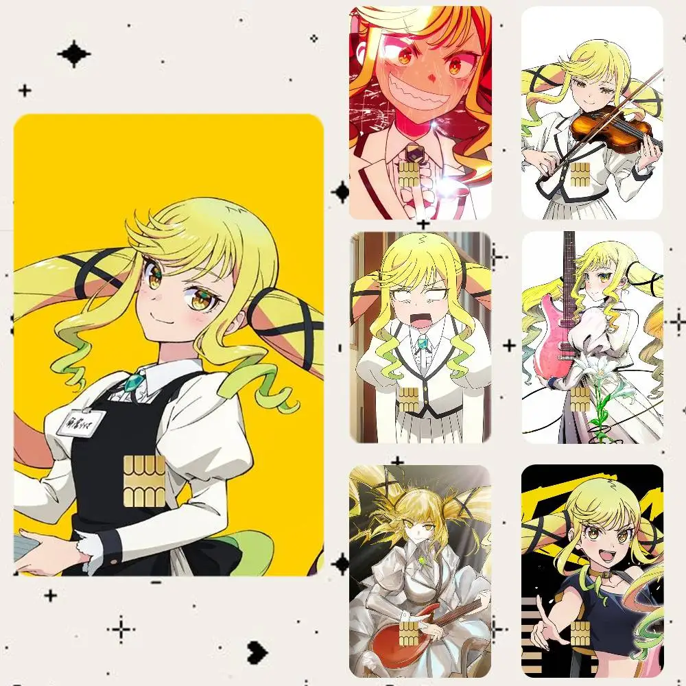 S-Suzunomiya lilisa  Waterproof Bank Card Sticker Skin for Credit Debit Chip Cards Decorative Cover Film