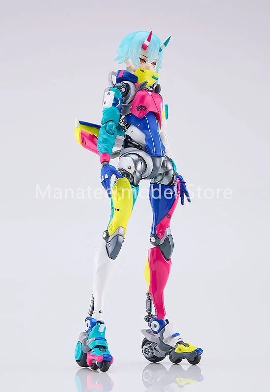 Max Factory Original SHOJO-HATSUDOKI MOTORED CYBORG RUNNER SSX_155 PSYCHEDELIC RUSH PVC Action Figure Model Toys Doll Gift