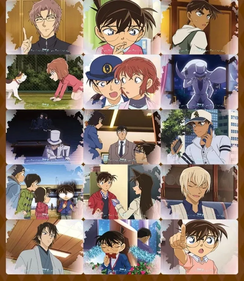 KAYOU Echte Detektiv Conan Karte Name Denken Reveal Paket Halloween Thema Kuroba Kaito Anime Sammlung Karten Spielzeug Geschenke – Detail 38