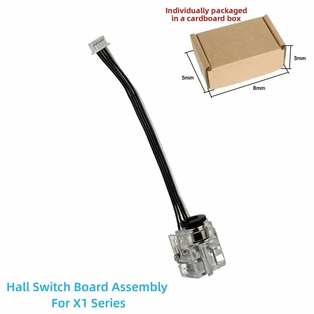 Hall Effect Detection Filament Runout Sensor Board Hall Effect Switch Module for Bambu Lab A1/A1 Mini/X1/P1 Series/X2D/P2S