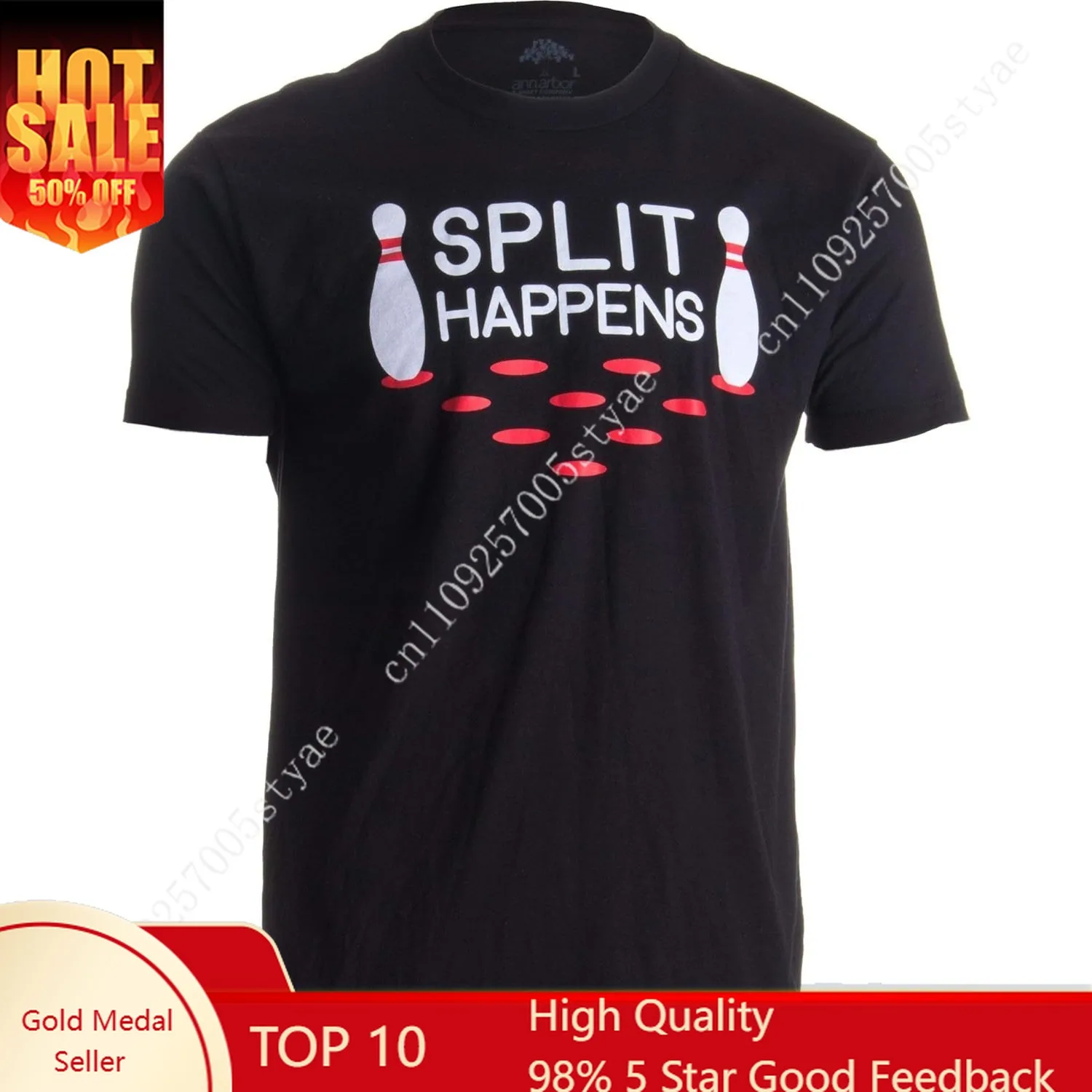 Bowling Night Tees - Funny Bowler League T-Shirts Man Cotton T Shirt Fashion Shirts Short Sleeves