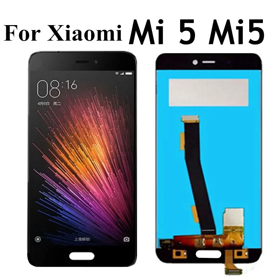 LCD For Xiaomi Mi 5 MI5 2015105 LCD Display Touch Screen Digitizer Assembly Sensor Replacement