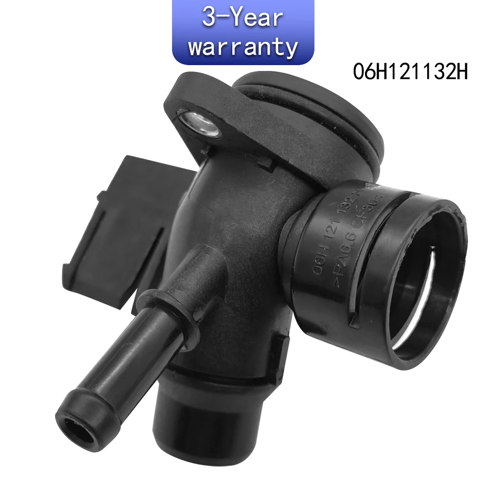 Water pipe tee For Audi A4 S4 A5 S5 Q5  A6 S6 A6L VW Multivan 06H121132H 06H121132E
