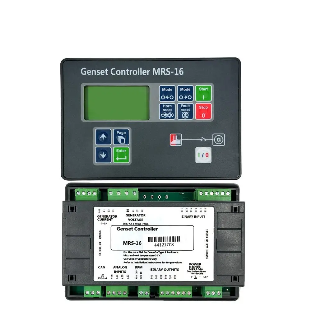 Controlador de grupo electrógeno ComAp InteliLite NT MRS16/MRS-16 AMF CE OEM envío rápido
