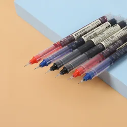 Office Business Needle Type Gel Pens Straight Liquid Yype Color Pen Water Stationery Office School Supplies Writing High Quality