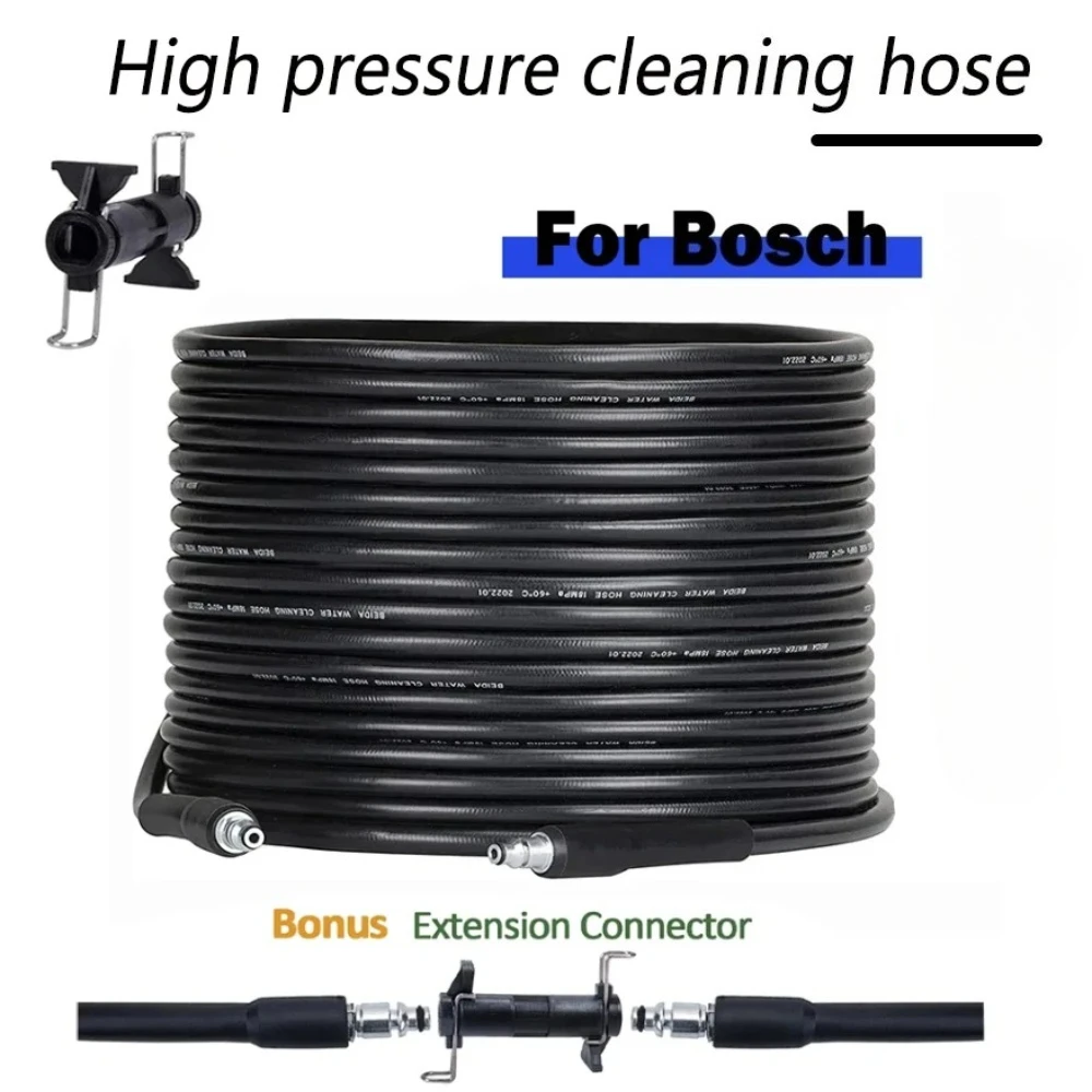 

Шланг высокого давления 6-15 м для автомойки Bosch, удлинительный шланг с быстроразъемным адаптером, усиленный сменный водопроводный шланг