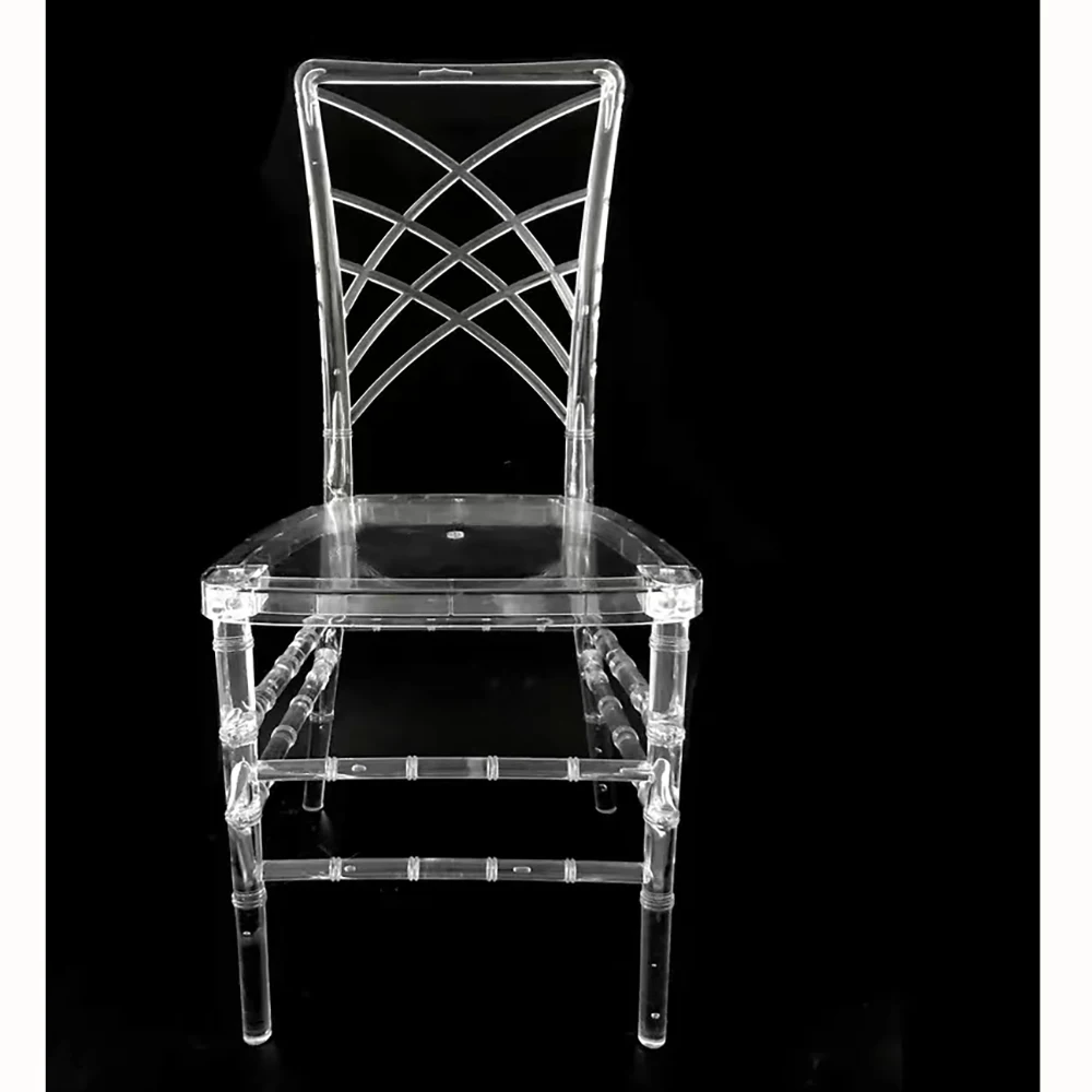 Wholesale clear acrylic chameleon chairs for weddings and banquet