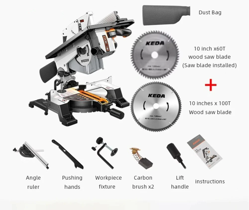 

Customizable Compound Saw Inch Miter Saw High Power