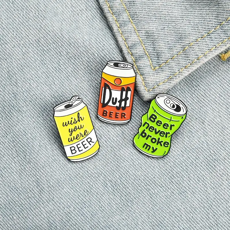Beer Can Enamel Pin…