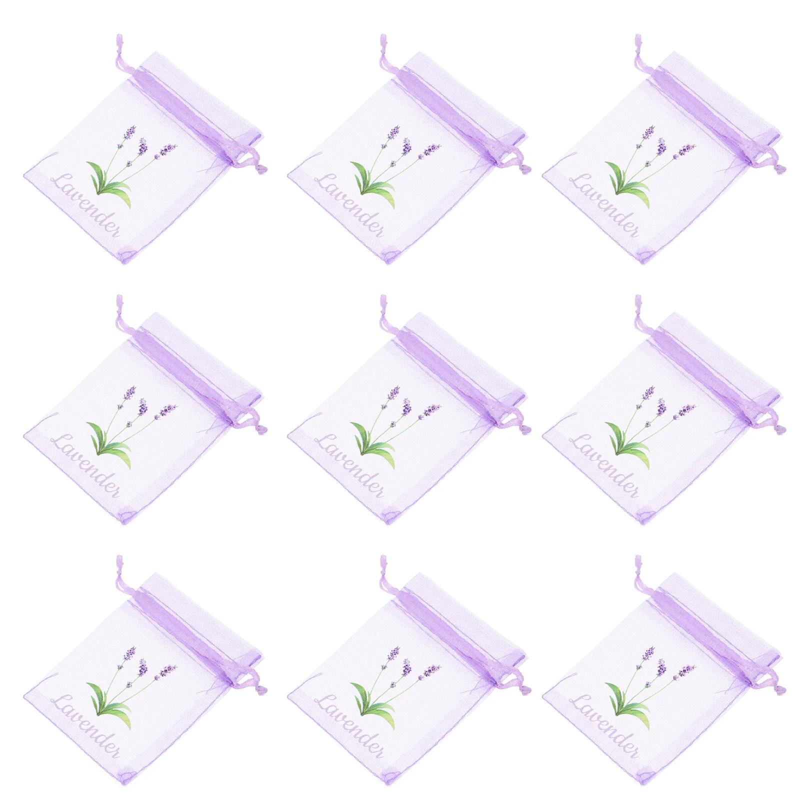 20 قطعة أكياس الخزامى أكياس فارغة الرباط التوابل الأعشاب معطّر الهواء خزانة تخزين رائحة الحرة العطرية الحقيبة