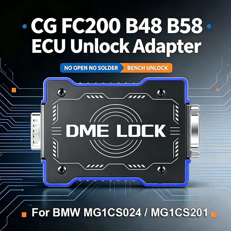 2026 CG FC200 B48 B58 ECU Unlock Adapter for BMW MG1CS024 MG1CS201 No Open No Solder Bench Unlock Tool