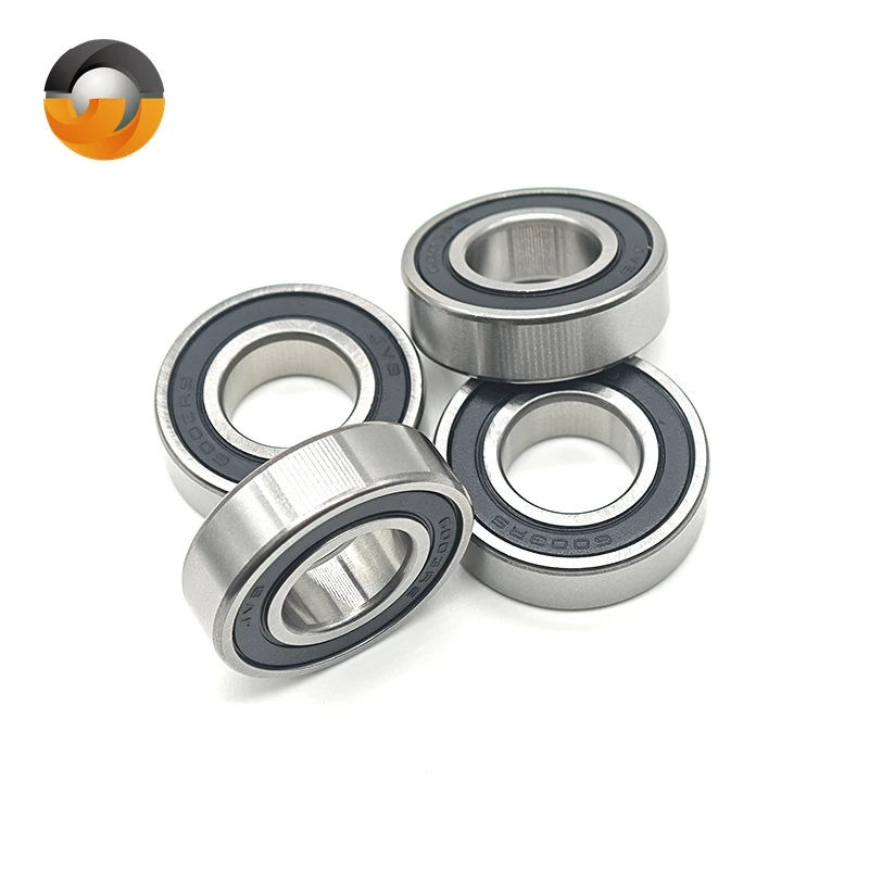 2Pcs 6003RS Bearing 17x35x10mm Double Shielded 6000 6200 6001 6201 6002 6202 6004 6005 6301 -2RS Ball Bearing Replacement Parts