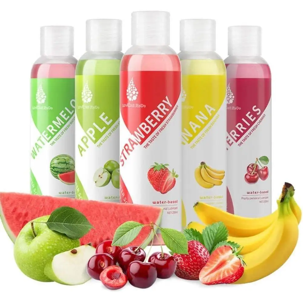 200 مللي نكهة الفاكهة المياه القائمة على زيوت التشحيم التشحيم هلام منتجات سهلة التنظيف غسول التشحيم رائجة البيع #1