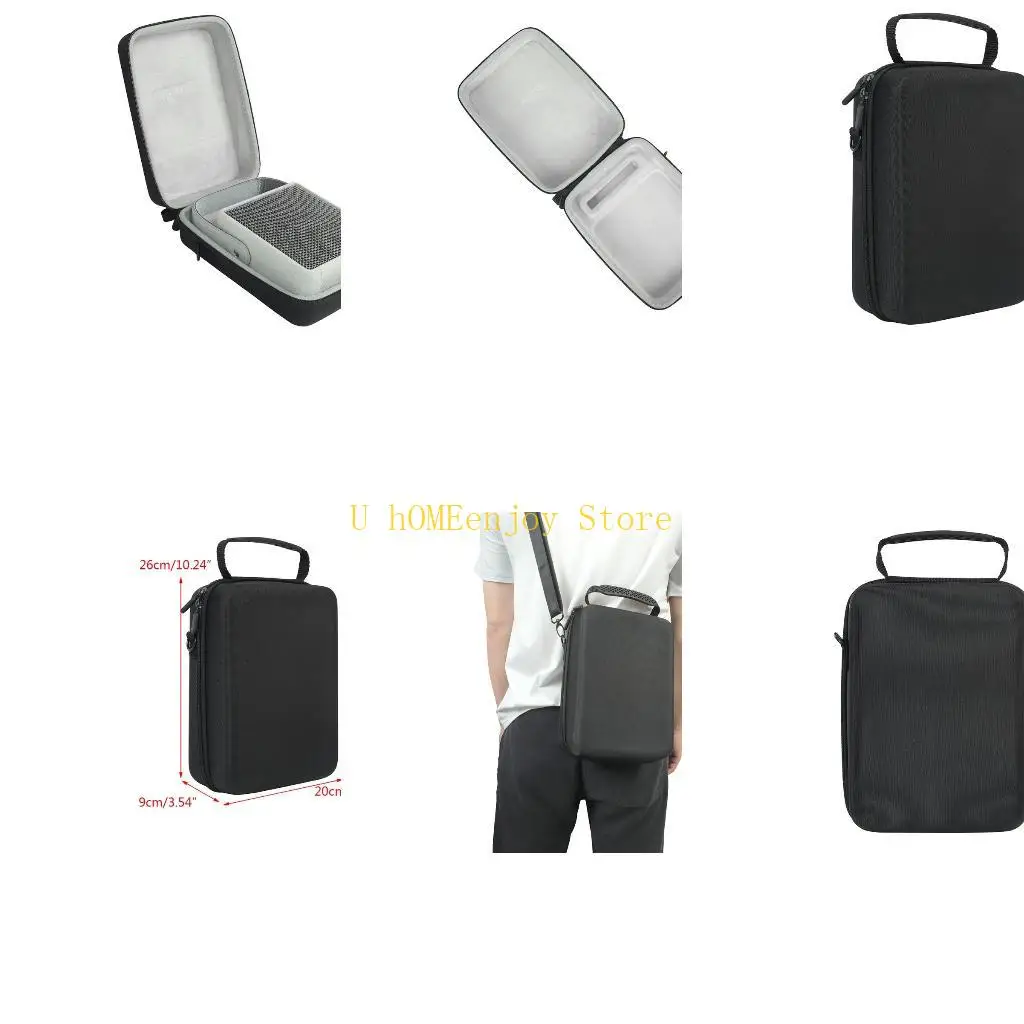 

B0KF Carrying Cases for IISpeaker in EVA Shells Protective Cases Covers Loudspeaker Storage Bag