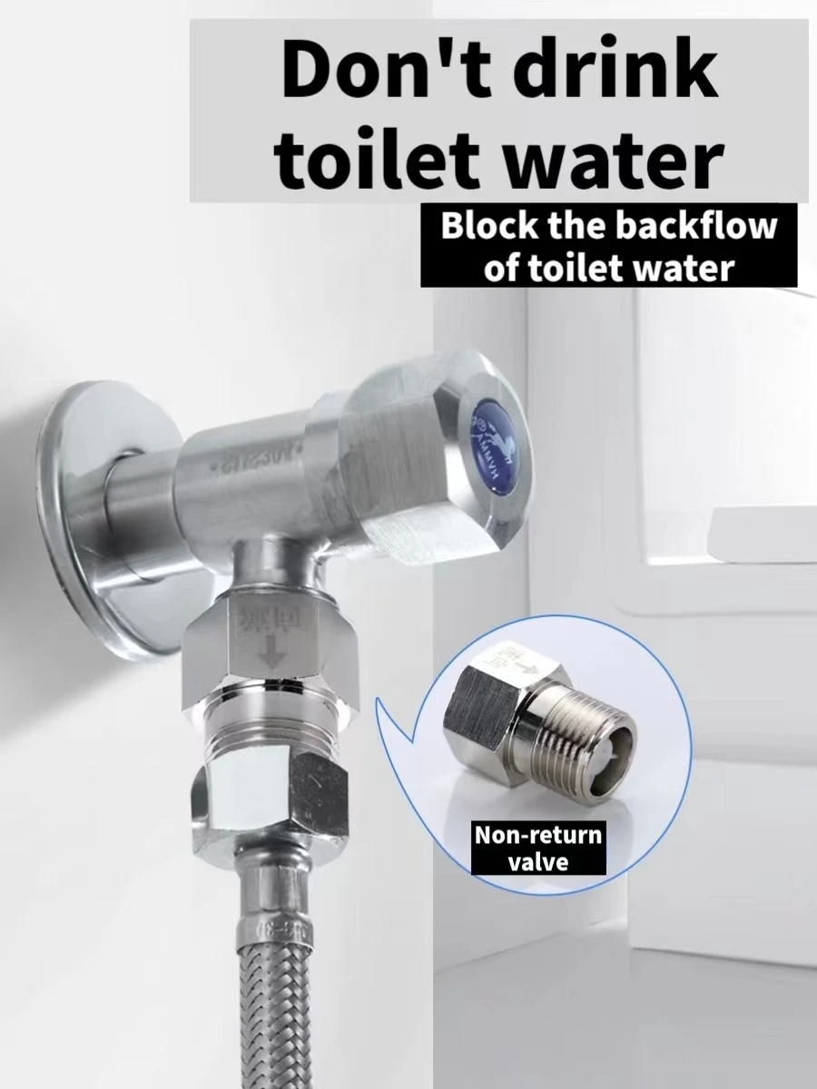 1-2 Inch Closestool Terugslagklep