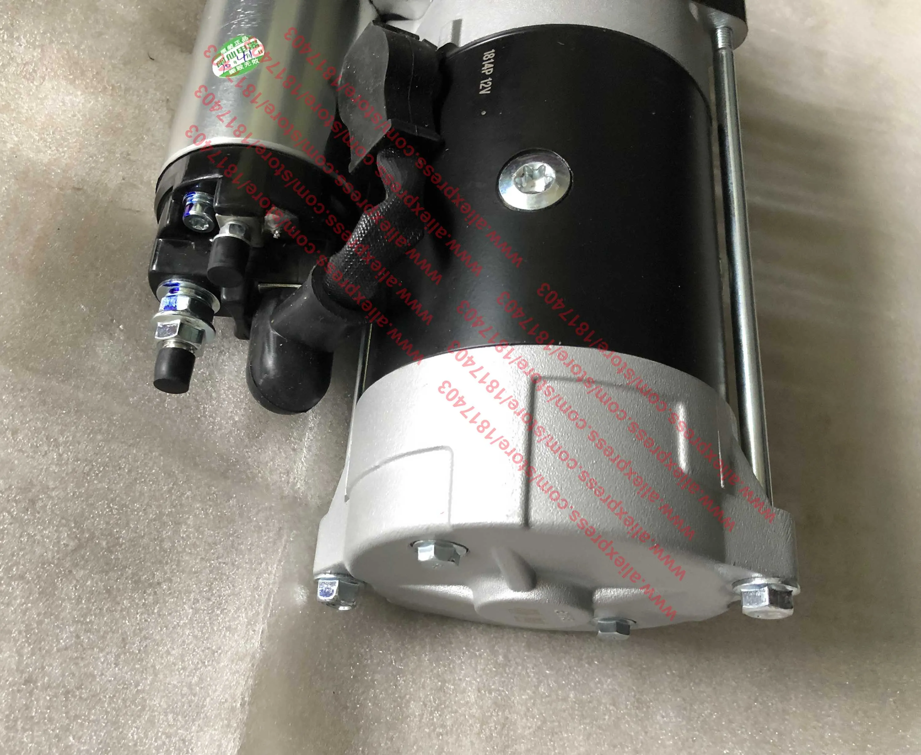 Minxian-arrancador de QDJ1409E-P, reemplazo de QDJ1408L, Lijia SL4105 / Zhejiang Xinchai 490B / 495B / Quanchai QC490 / QC495