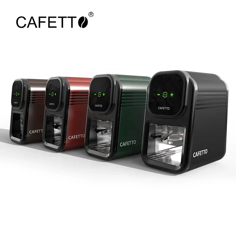 Máquina de café automática eléctrica, máquina de compactación de 58mm, producto personalizado, prensa de café en polvo espresso, novedad de 2023