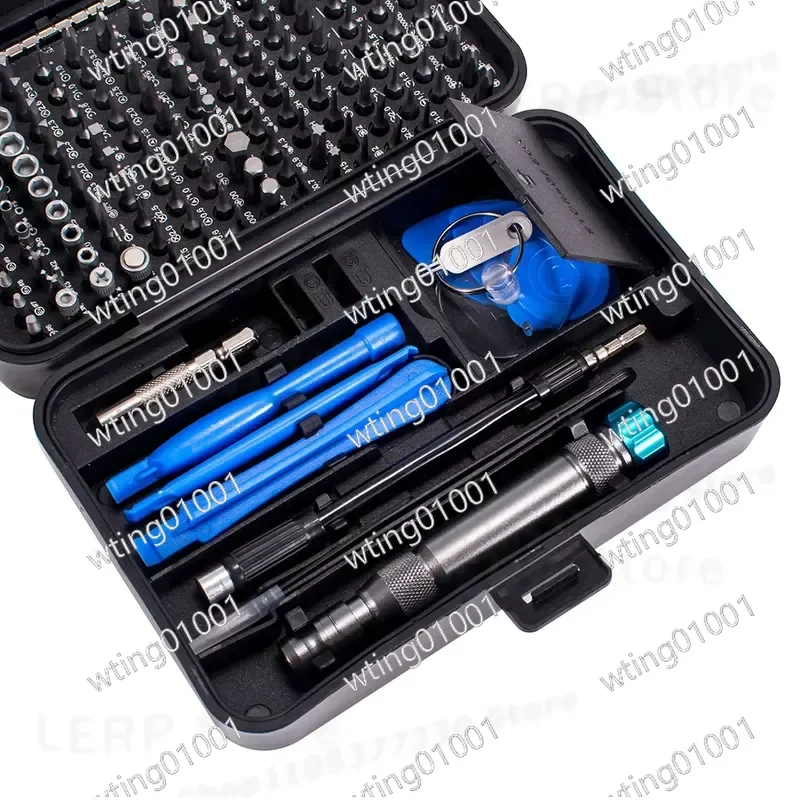 170-in-1 S2 Steel Screwdriver Set with Aluminum Handle for Precision Electronics Repair Tools for Mobile Phone Tablet