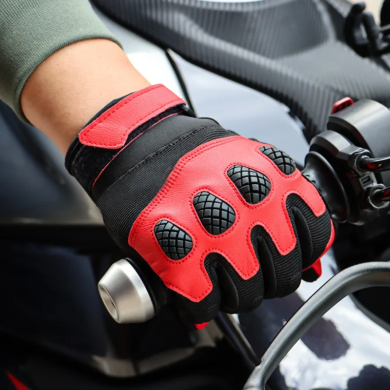 Special Offer Outdoor Riding Motorbike Gloves Knight Anti-Skid Touch Screen Gloves Racing off-Road Riding Electrombile Gloves