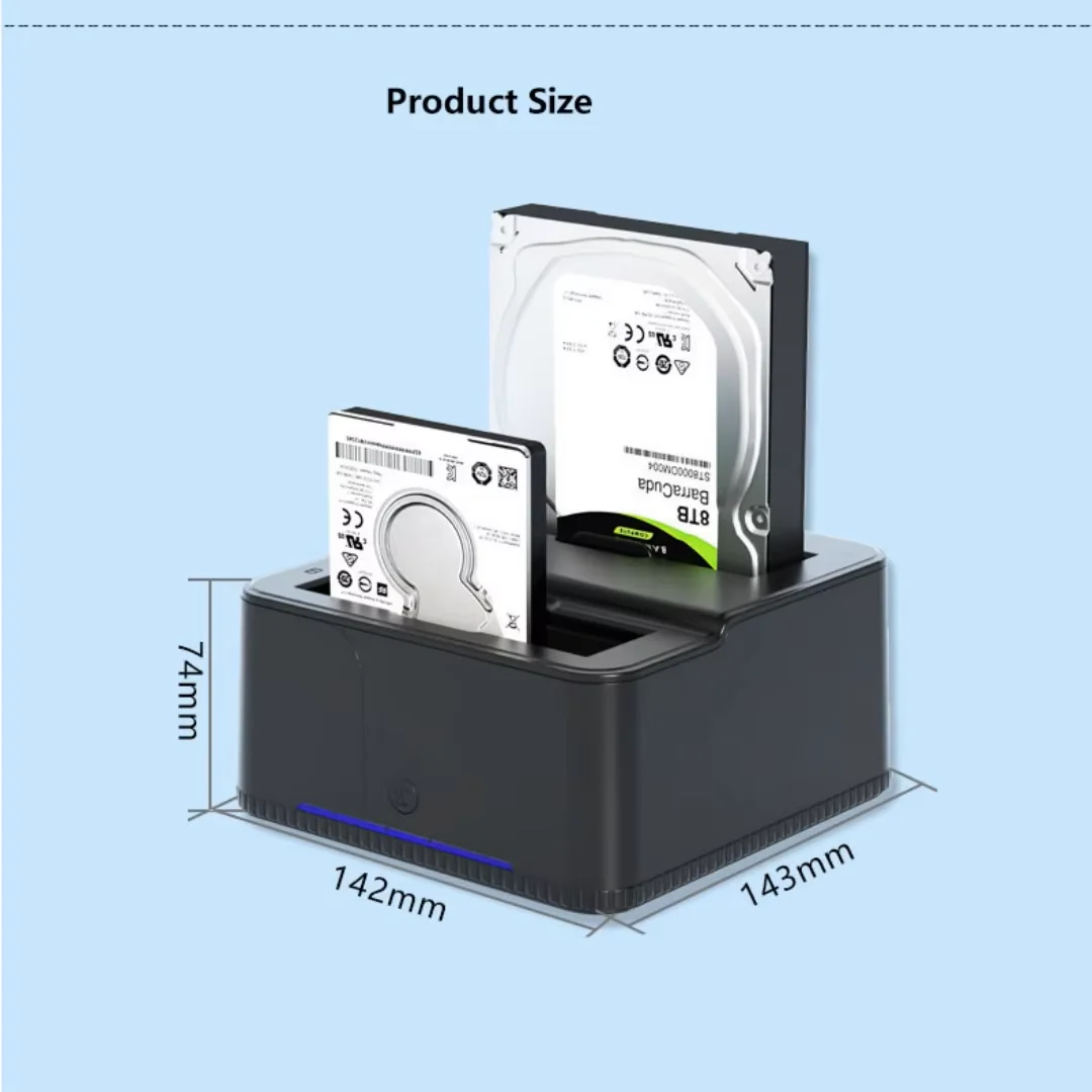 Sale USB 3.0 to SATA HDD/SSD Docking Station for 2.5/3.5 Inch HDD Enclosure & SSD